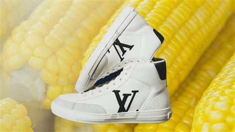 Louis Vuitton’s First Sustainable Shoe Is Made With Vegan Corn 